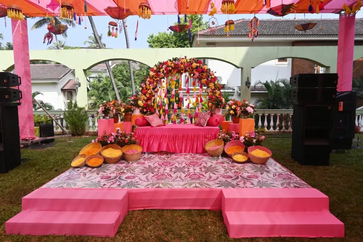 Managing Vendor Coordination at a Goa Resort for Wedding