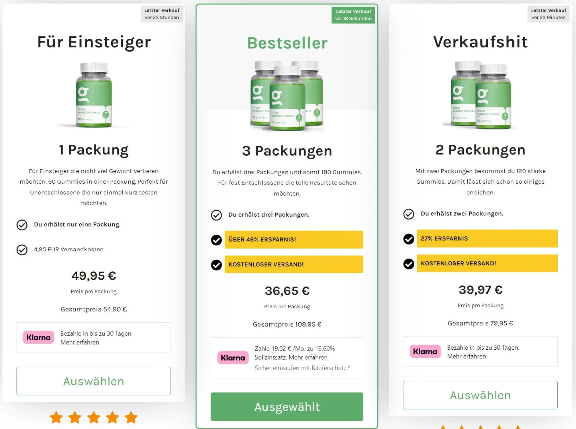 G7 Plus Green Gummies DE, AT, CH 24