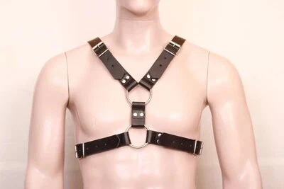 Welcome to our exclusive Leather Bondage Harness Collection, where we present a diverse range of styles including the timeless Bulldog Harness, the bold Chest Harness, and the captivating Full Body Harness