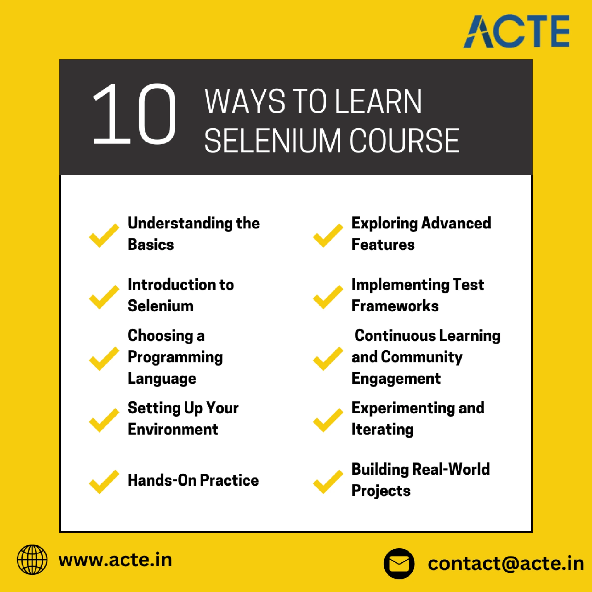 Mastering Web Automation: A Beginner's Guide to Learning Selenium