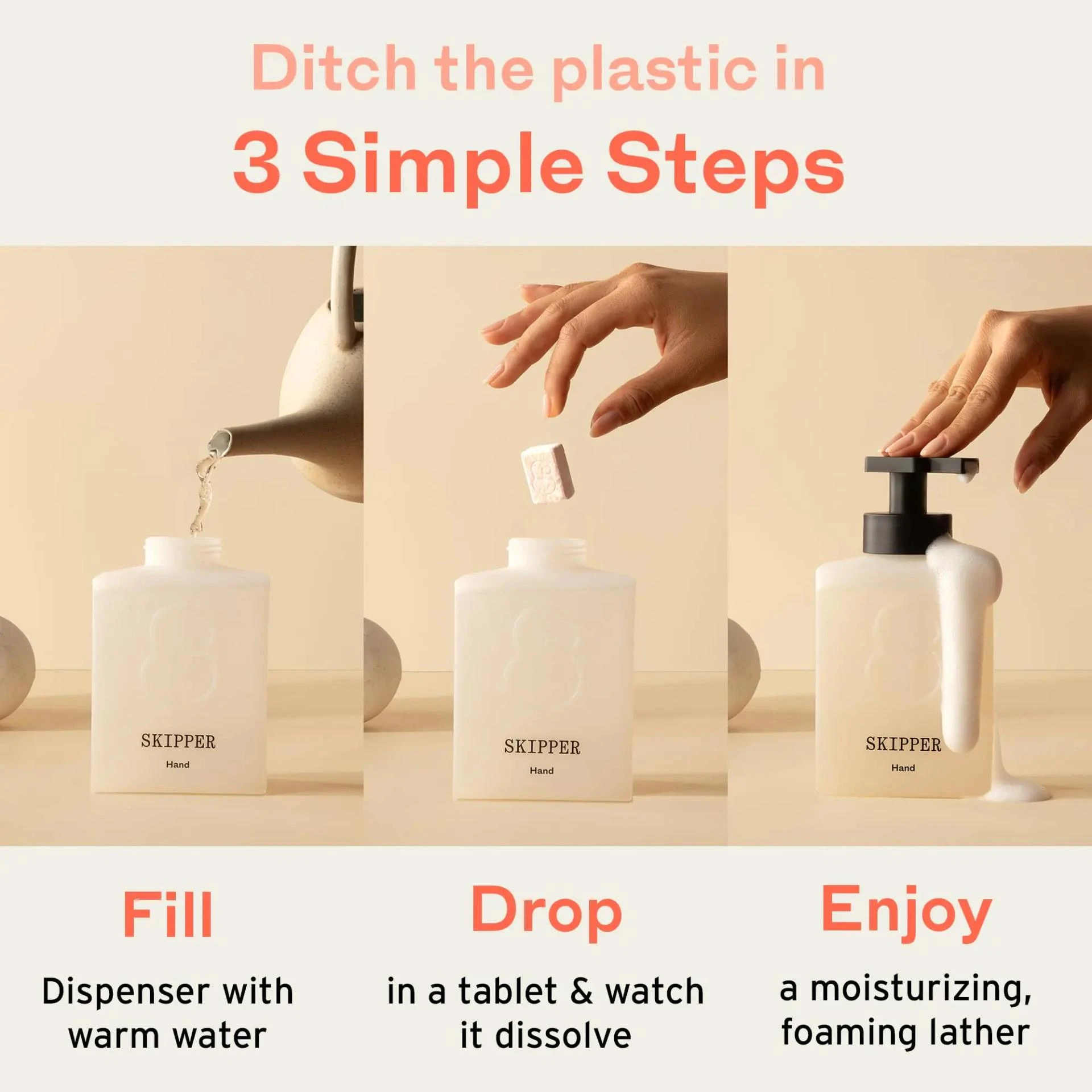 Foaming Hand Soap Tablets Vs. Liquid Soap: Which One Wins?