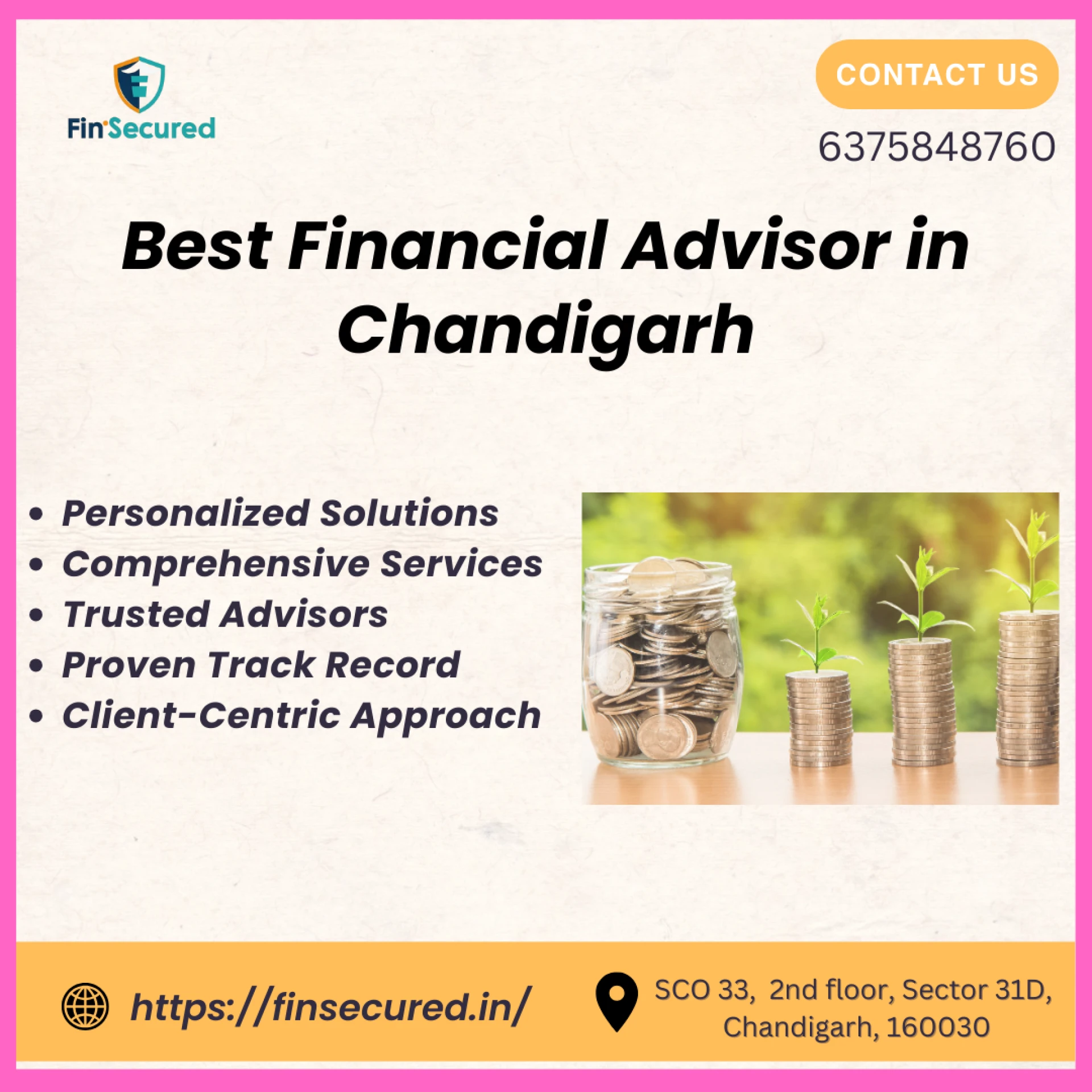 Best Financial Advisor in Chandigarh: FinSecured Consultancy