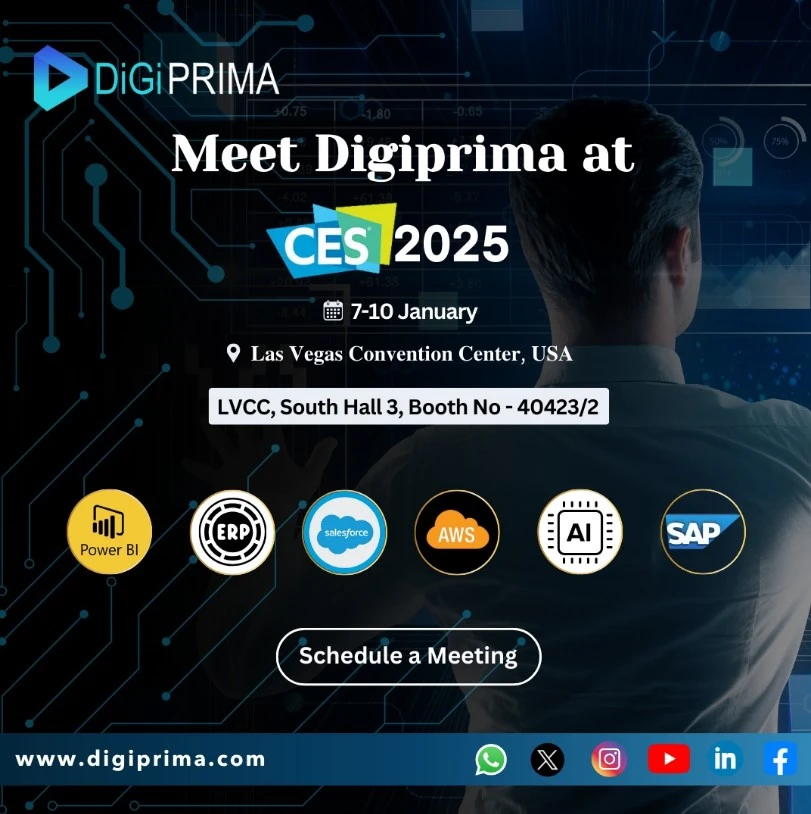 Meet DigiPrima at CES 2025: Redefining Technology Innovation in Las Vegas!