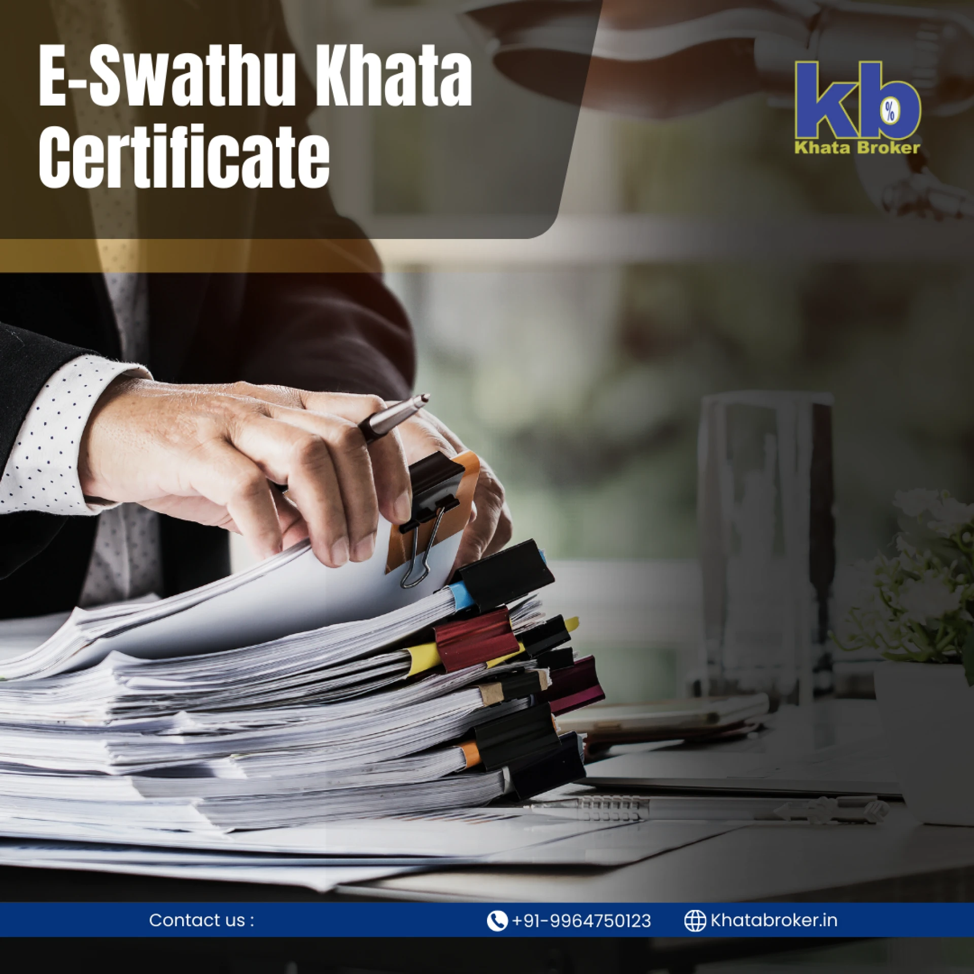 Unlocking Property Ownership: Your Guide to e-Swathu Khata Certificate with Khata Broker