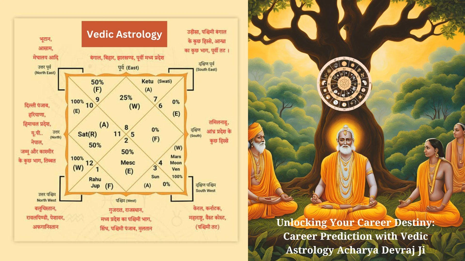 Vedic Astrology vs. Western Astrology: Unveiling the Differences