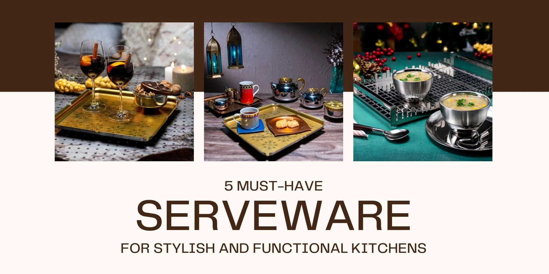 5 Must-Have Serveware for Stylish and Functional Kitchens