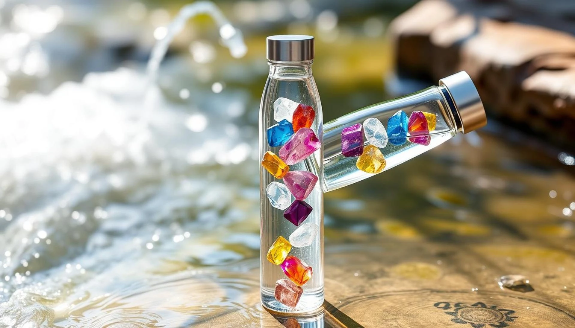 SLIM CRYSTAL bottle design