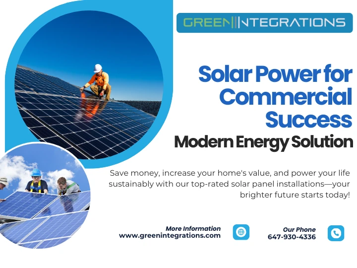 Solar Power for Commercial Success : Modern Energy Solution