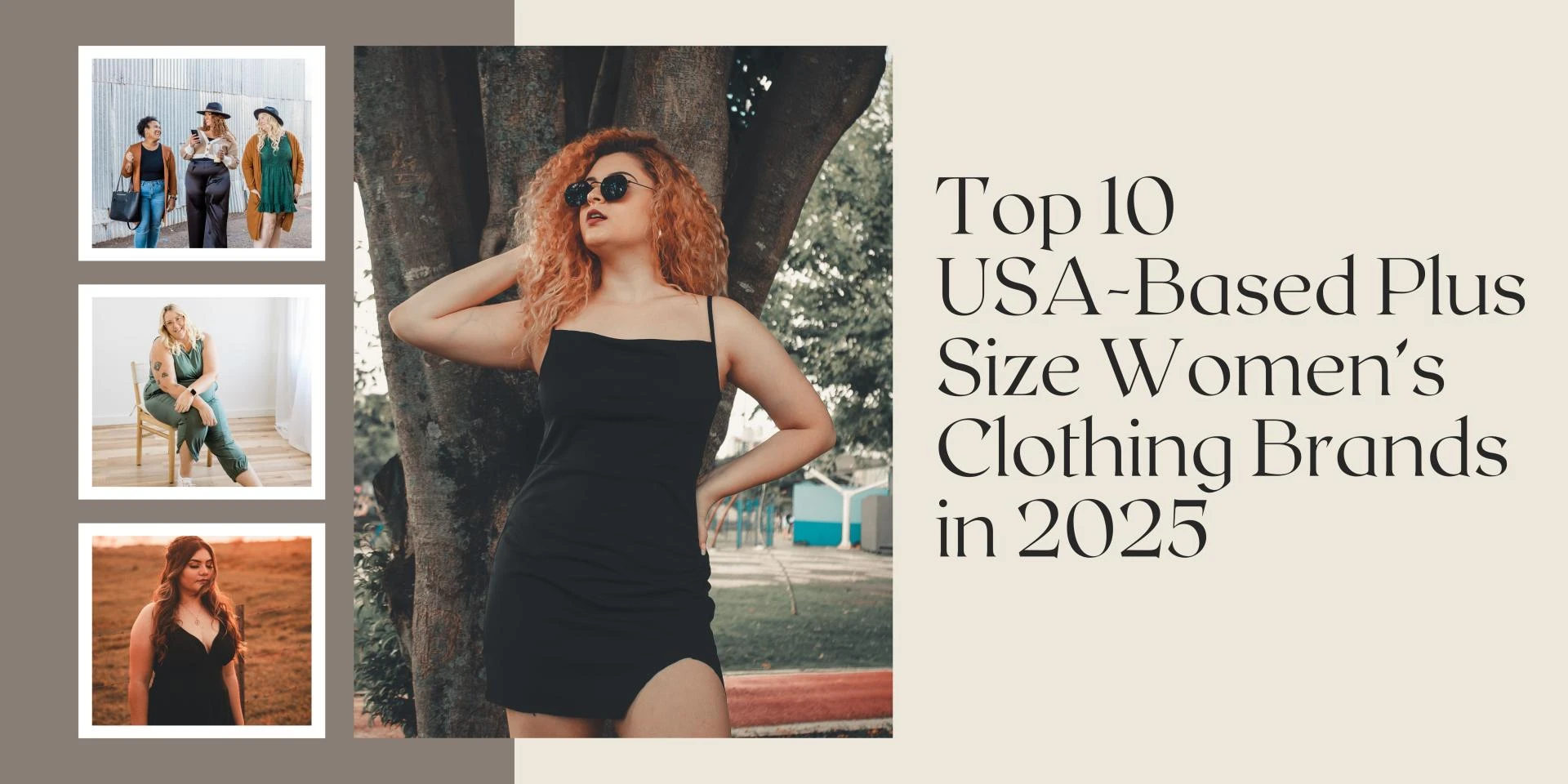Top 10 USA-Based Plus Size Women’s Clothing Brands in 2025