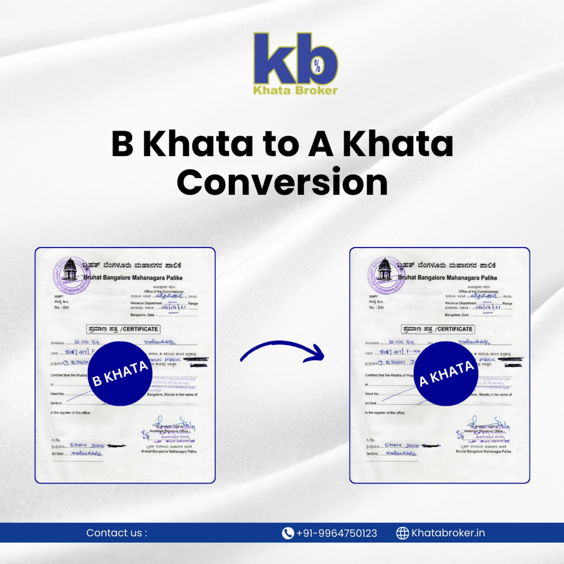 How Can You Transfer B Khata to A Khata in Karnataka