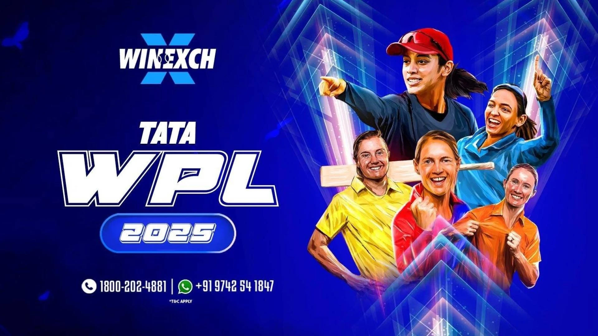 Tata WPL 2025 Match Predictions: Insights and Real-Time Odds with Winexch