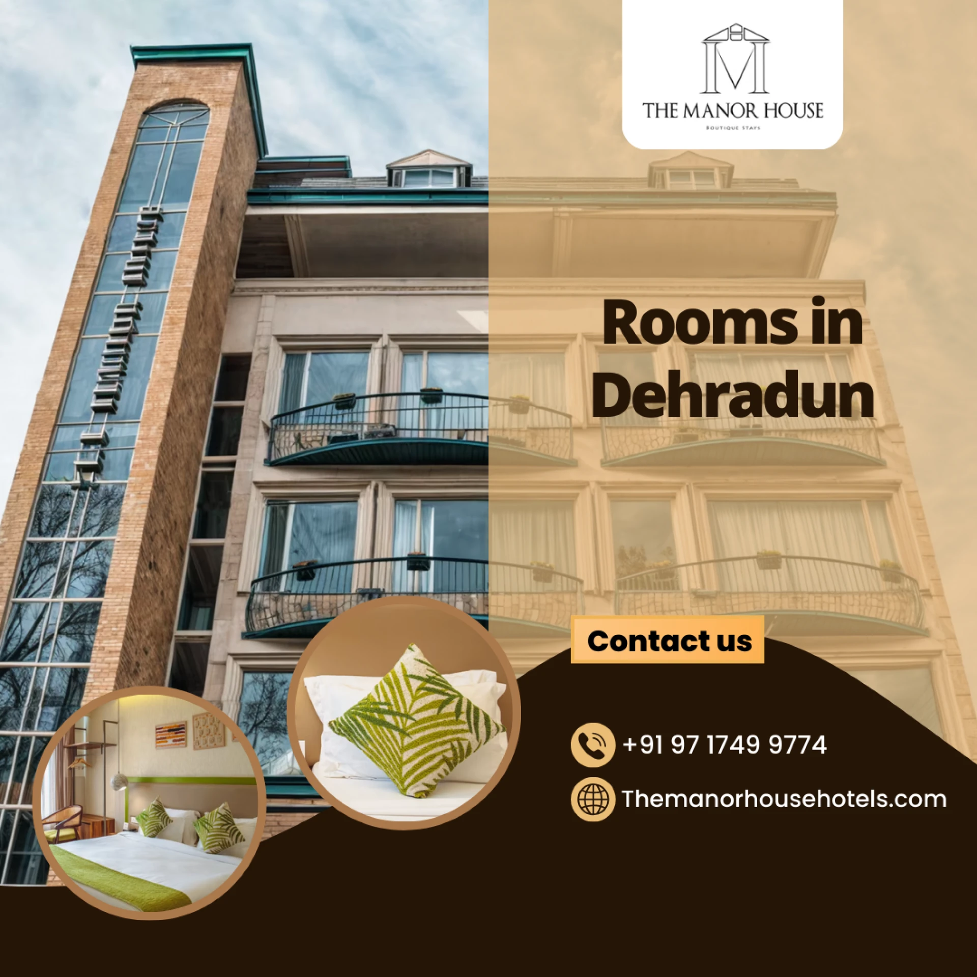 The Best Rooms in Dehradun at The Manor House: Luxury Hotel Rooms