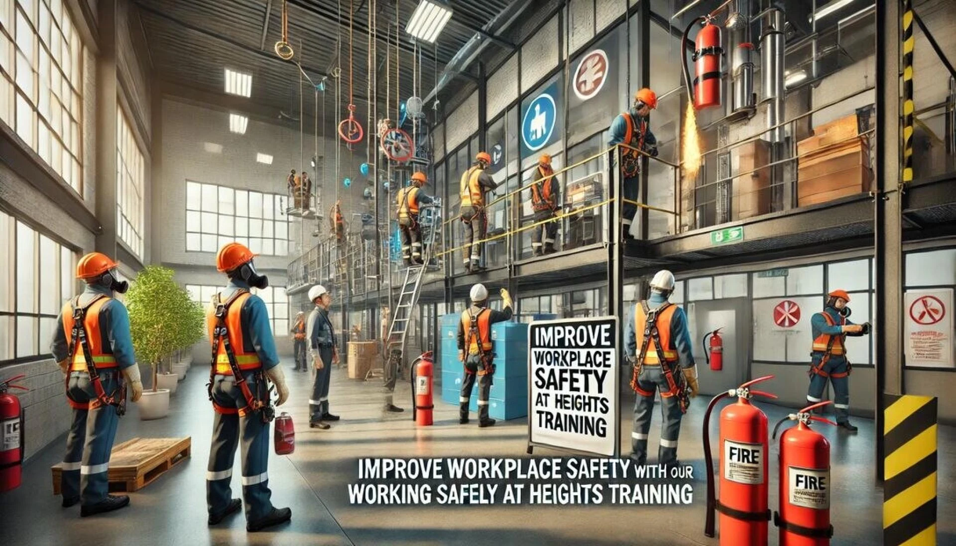 Improve Workplace Safety with Our Working Safely At Heights Training