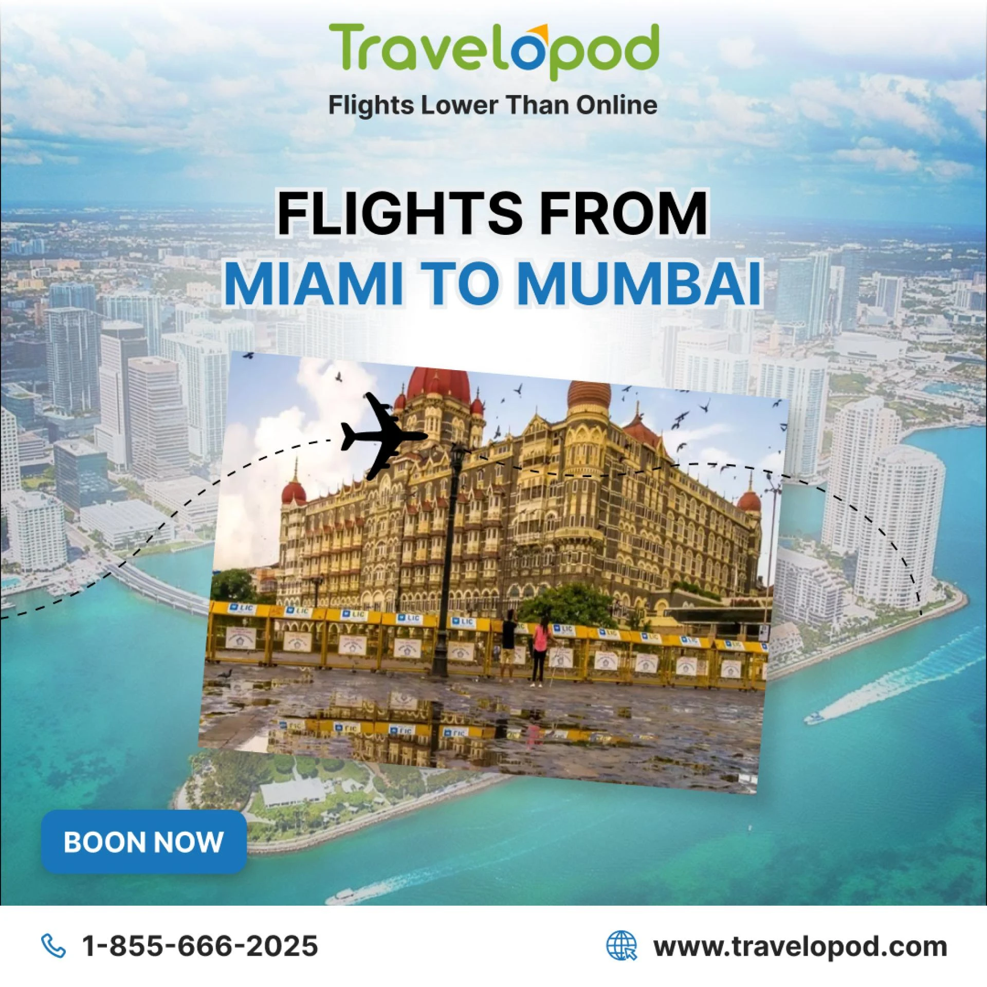 Affordable Flights from Miami to Mumbai: Book the Best Deals