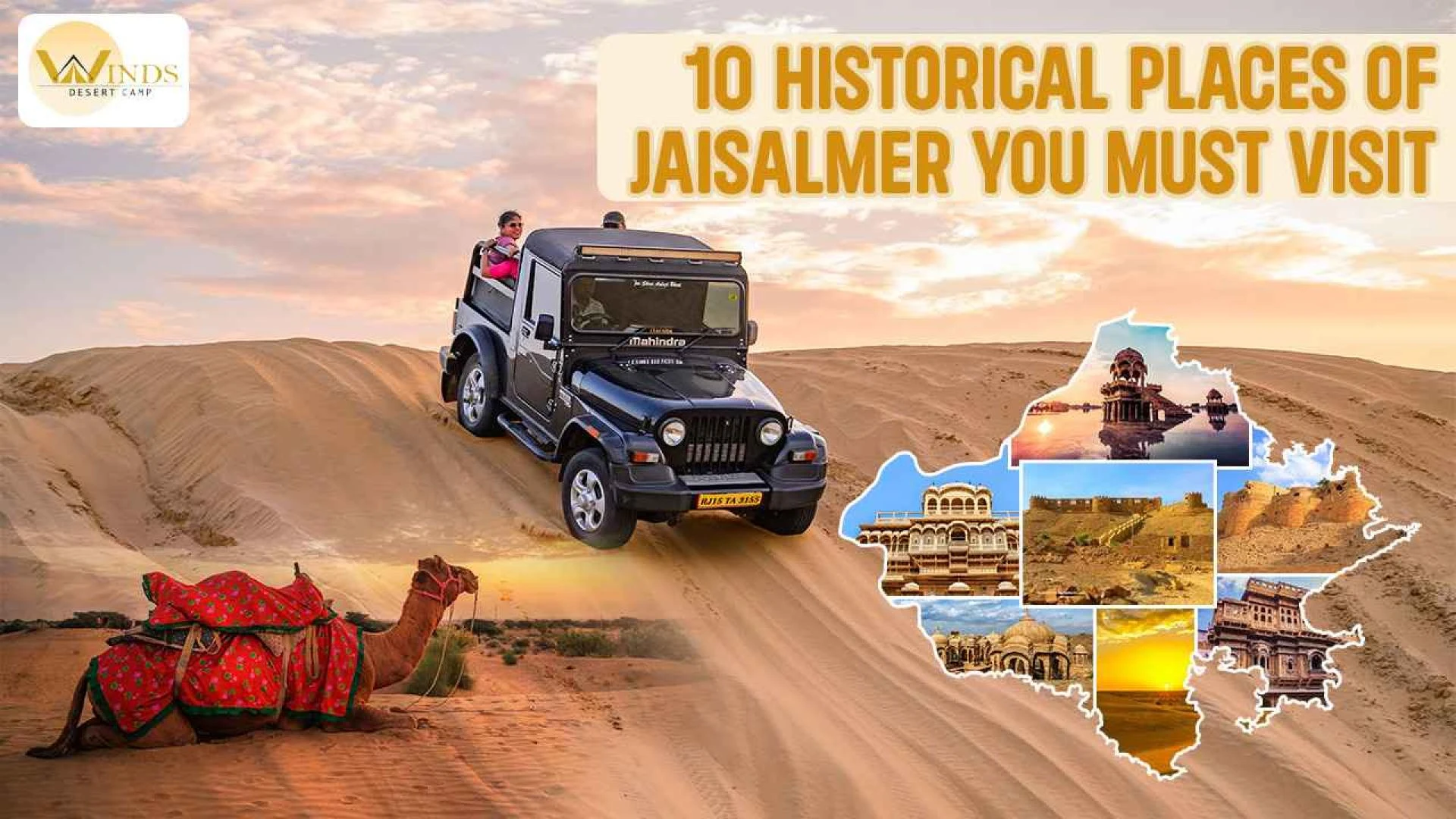 10 Historical Places of Jaisalmer You Must Visit