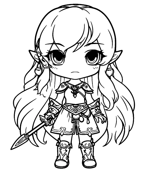 Legend of zelda coloring pages printable for kids