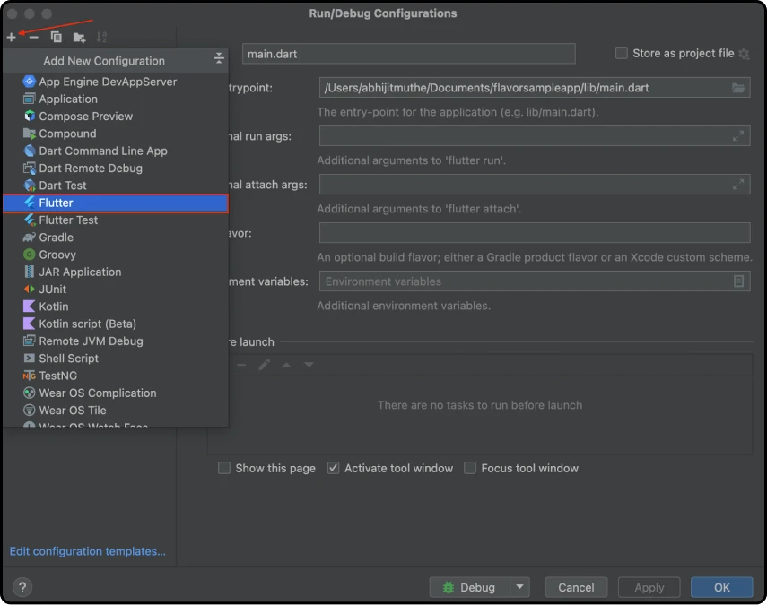 Customizing Flutter App with Flavors for Different Environments