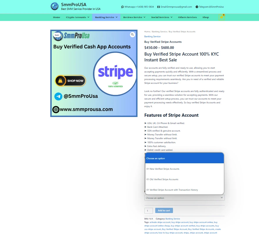 Top Places to Buy Verified Stripe Accounts in 2025