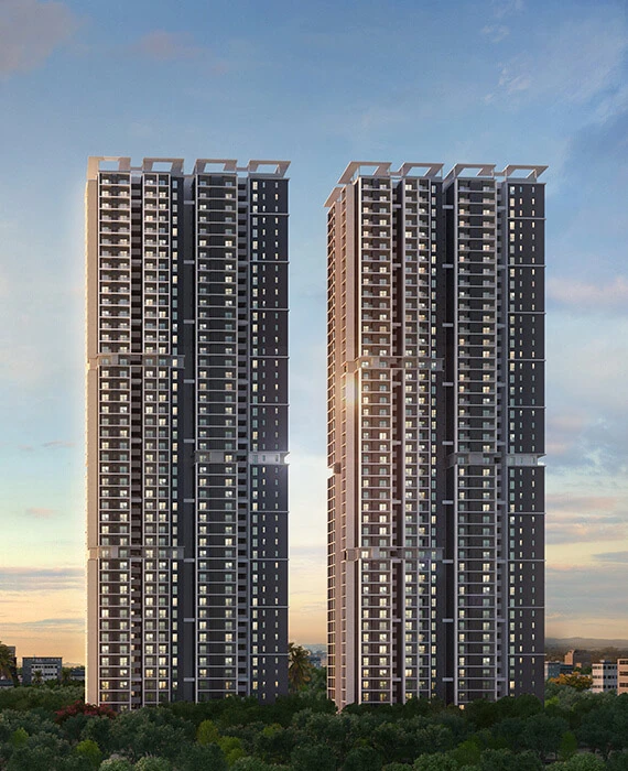 Why are people buying luxury flats instead of villas in Hyderabad?