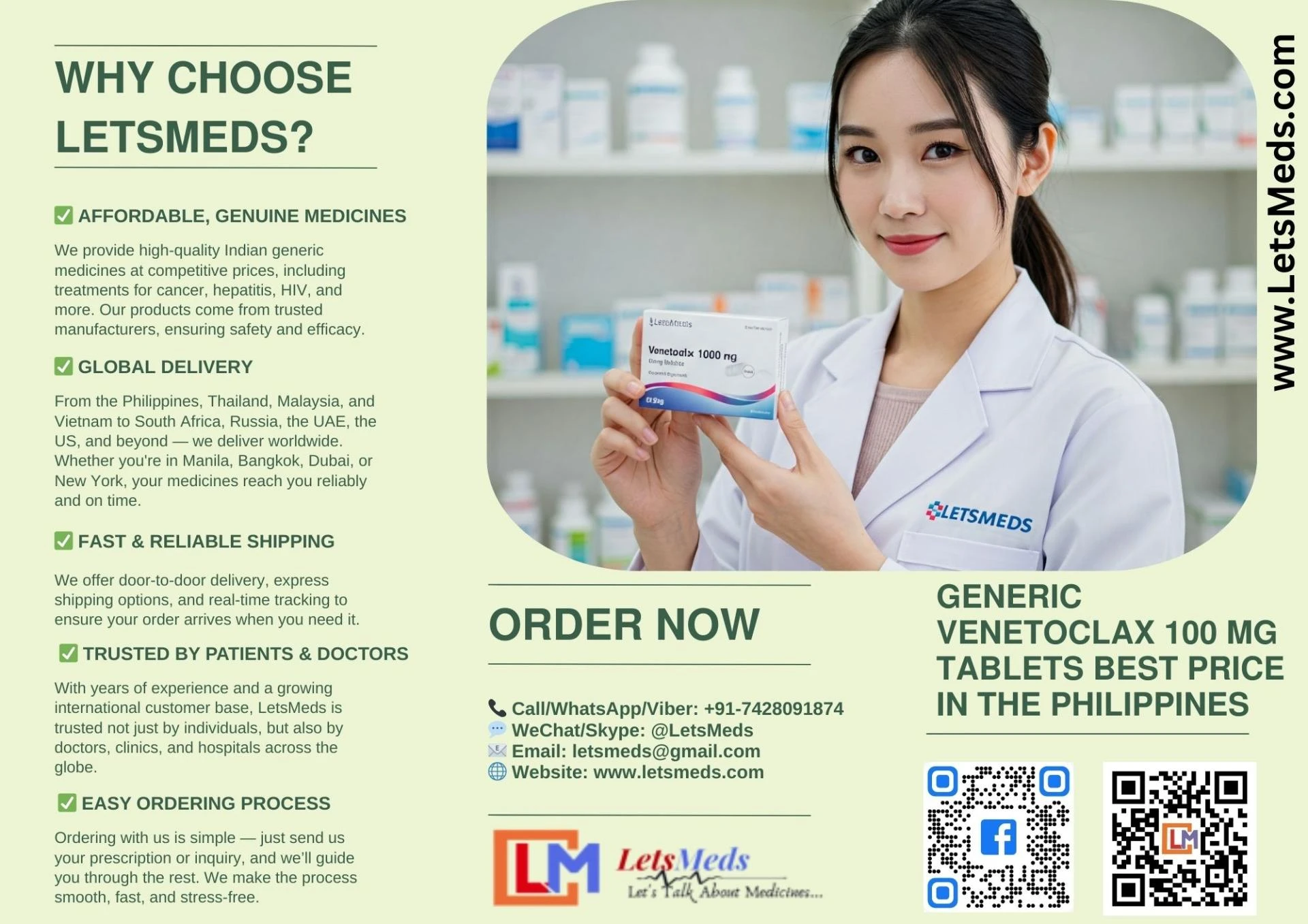Best Venetoclax Price 100 mg Online in the Philippines