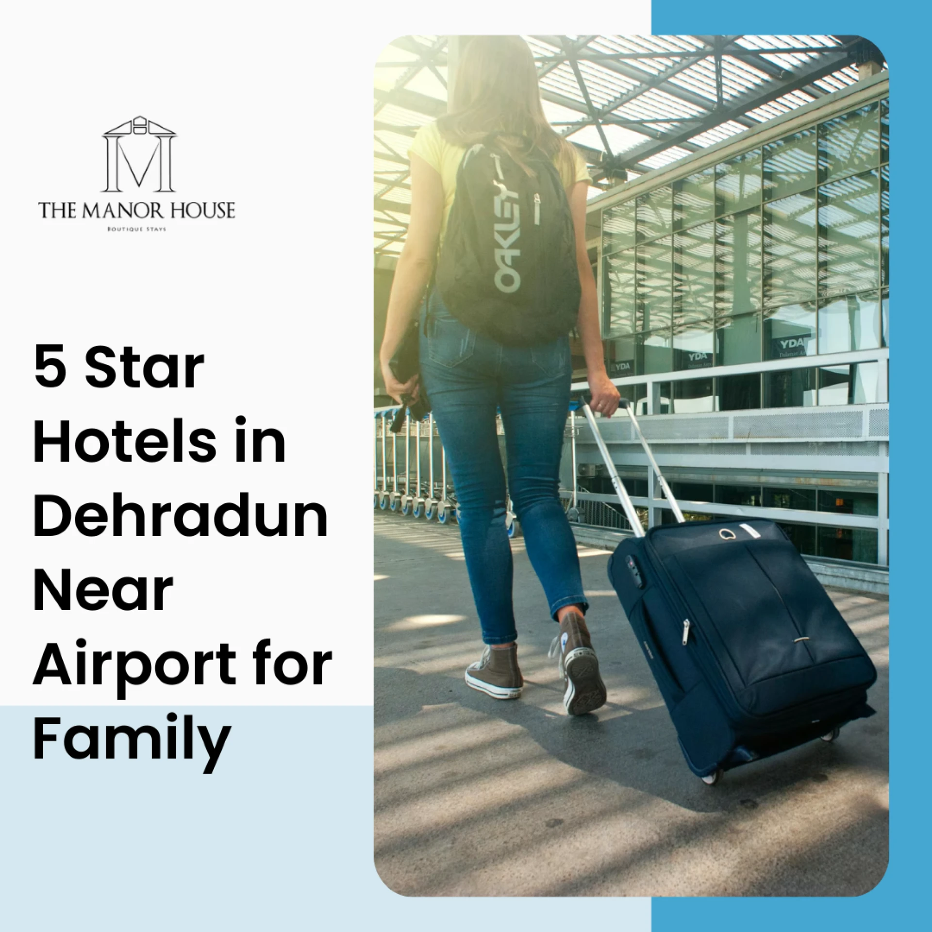 What are the best 5-star hotels near Dehradun Airport for families