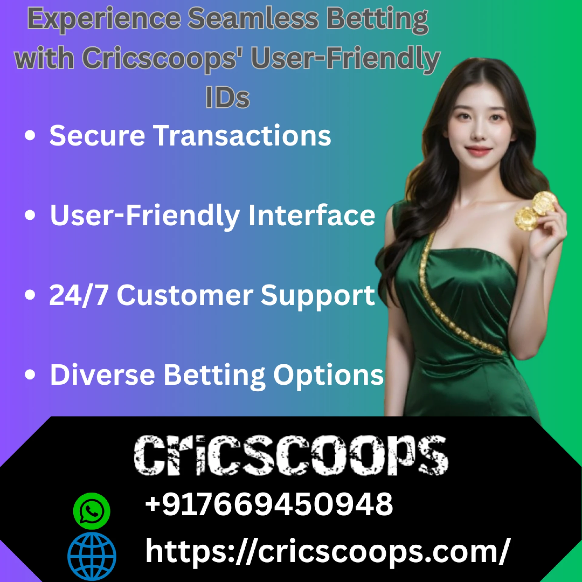 Experience Seamless Betting with Cricscoops' User-Friendly IDs