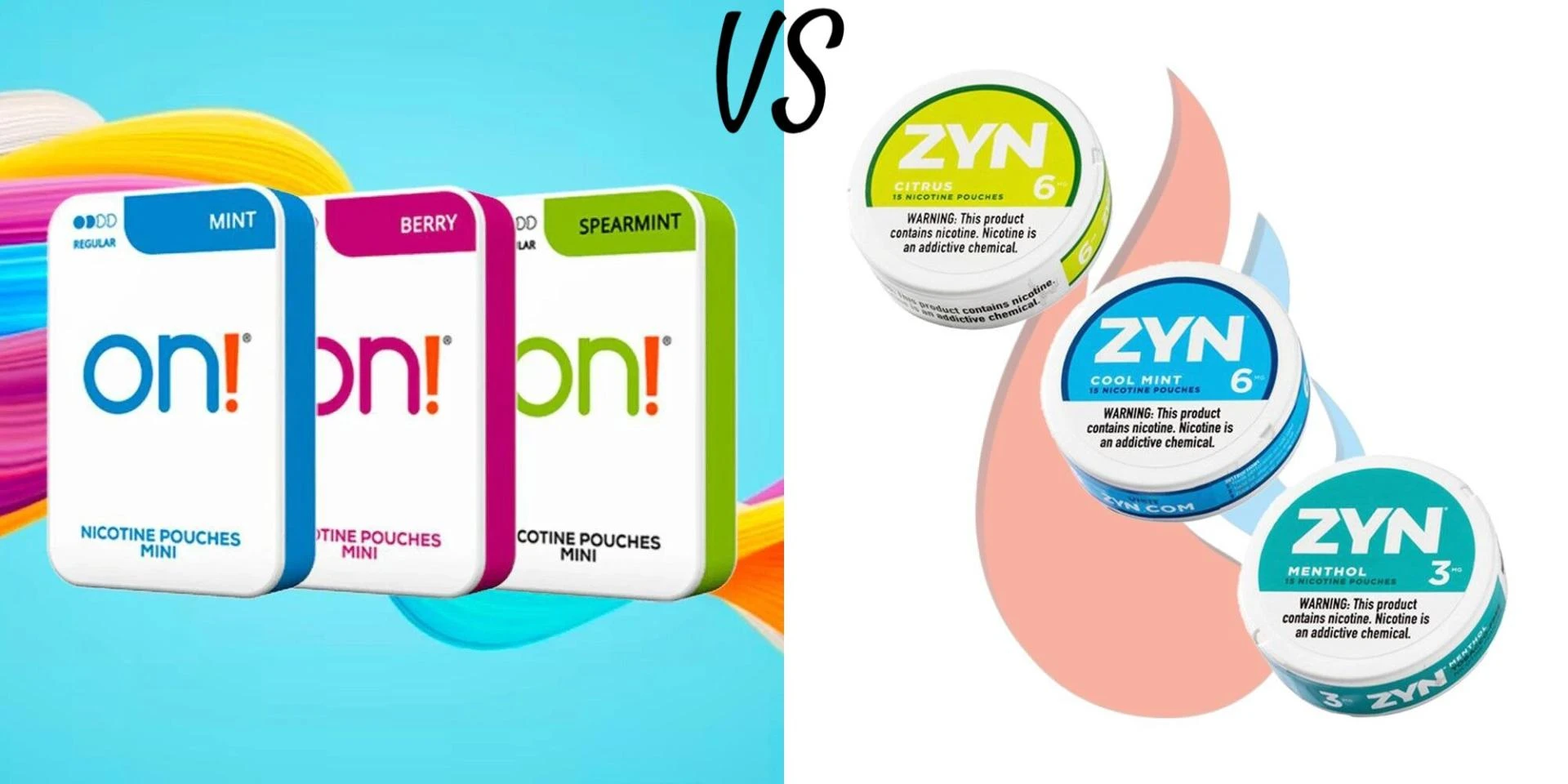 On vs ZYN: Which Nicotine Pouch are Your Choose?