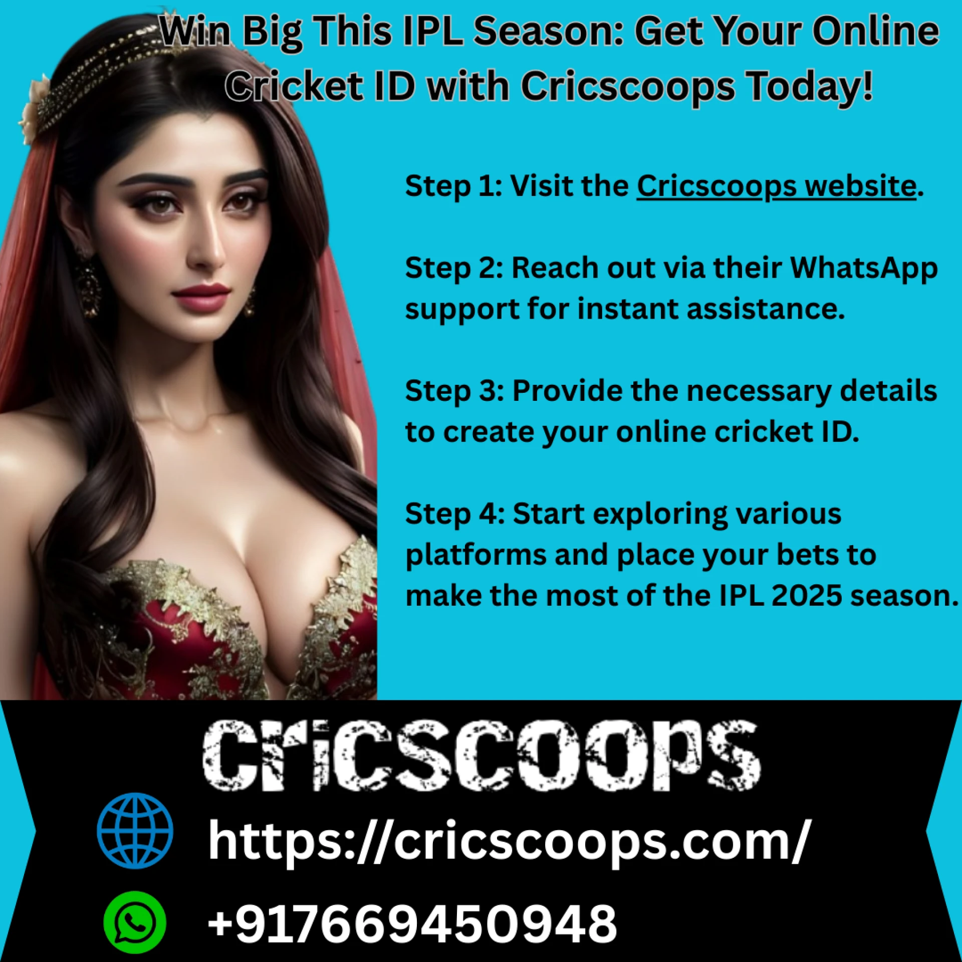 Win Big This IPL Season: Get Your Online Cricket ID with Cricscoops Today!