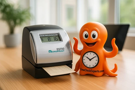Acroprint ES900 and Clocktopus: The Multitasking Duo Your Timekeeping Needs