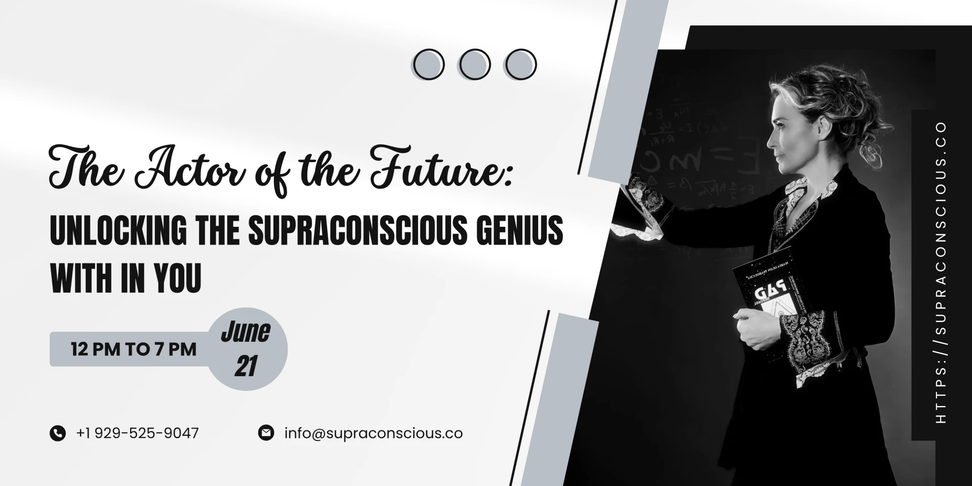 The Actor of the Future: Unlocking the Supraconscious Genius Within You