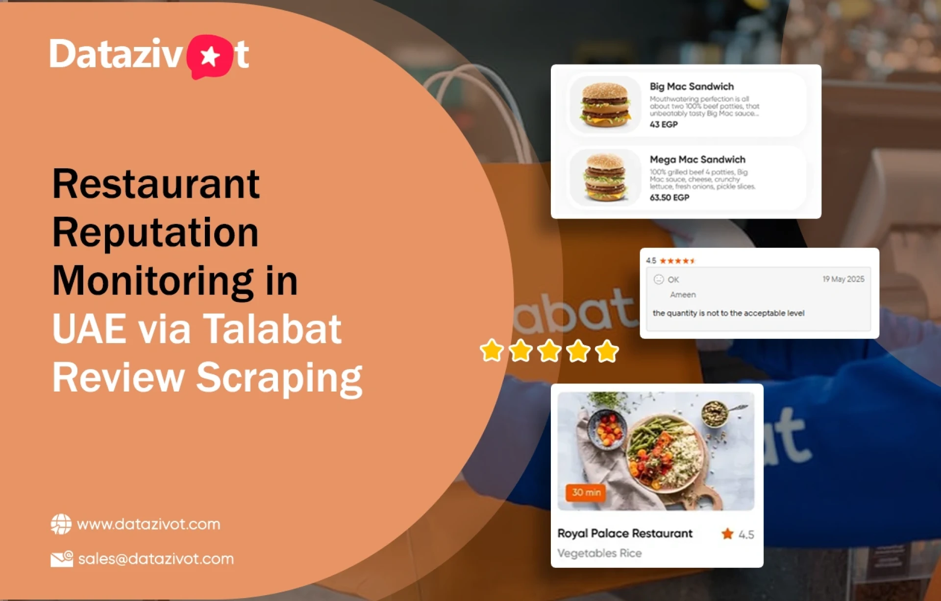 Talabat Review Scraping for Restaurant Reputation Monitoring in UAE