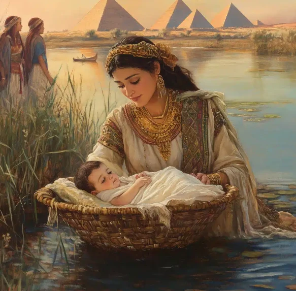 Moses in Modern Lines: Finding Strength in Abstract Expression