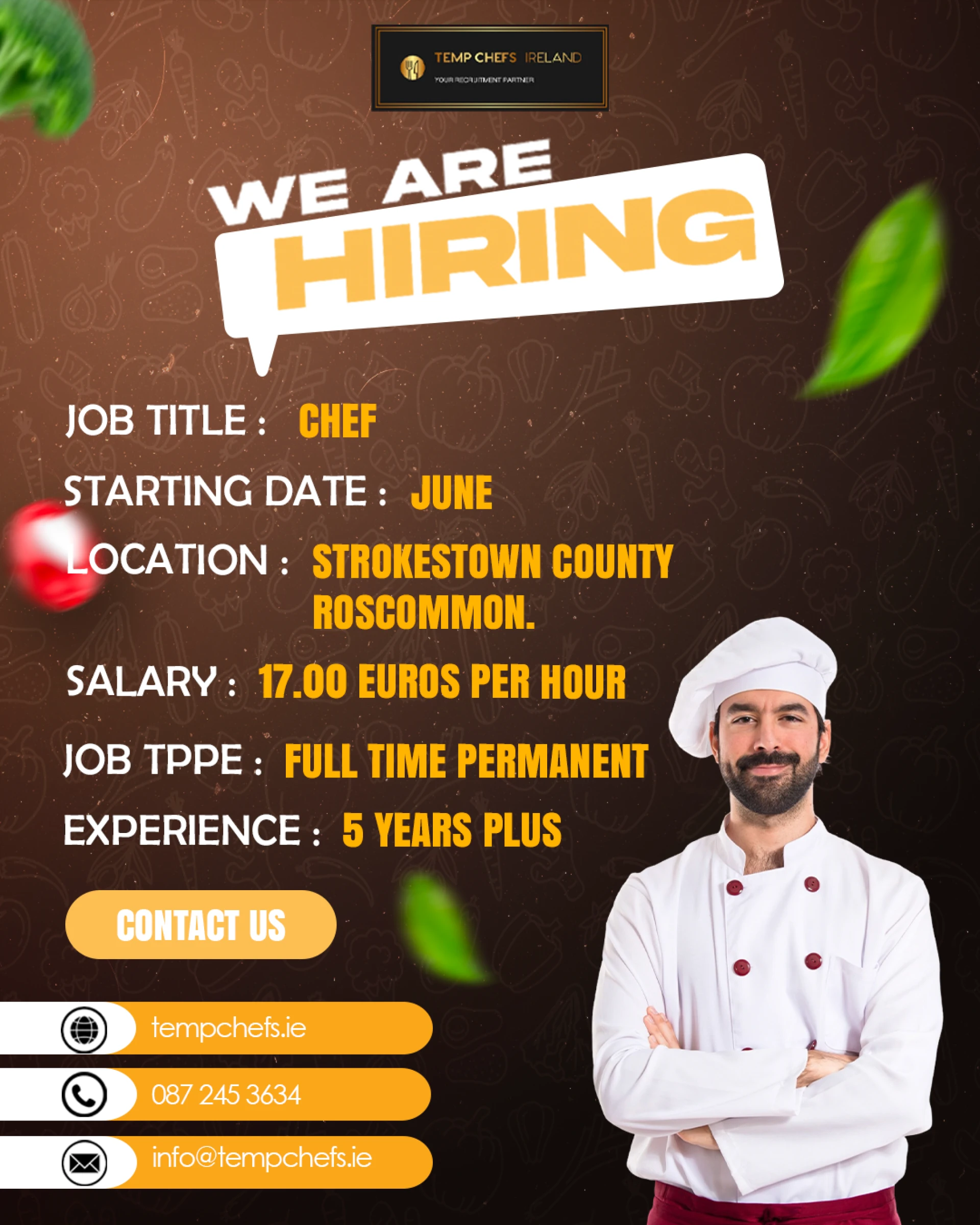 Fine Dining Chefs in Ireland — Crafting Culinary Excellence