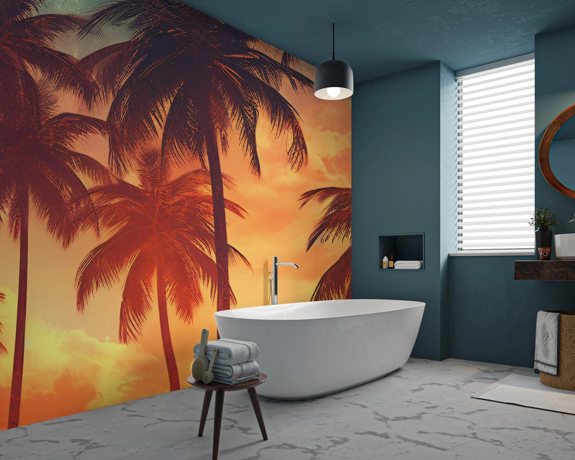 Stylish Bathroom Wallpaper Ideas That Make a Splash