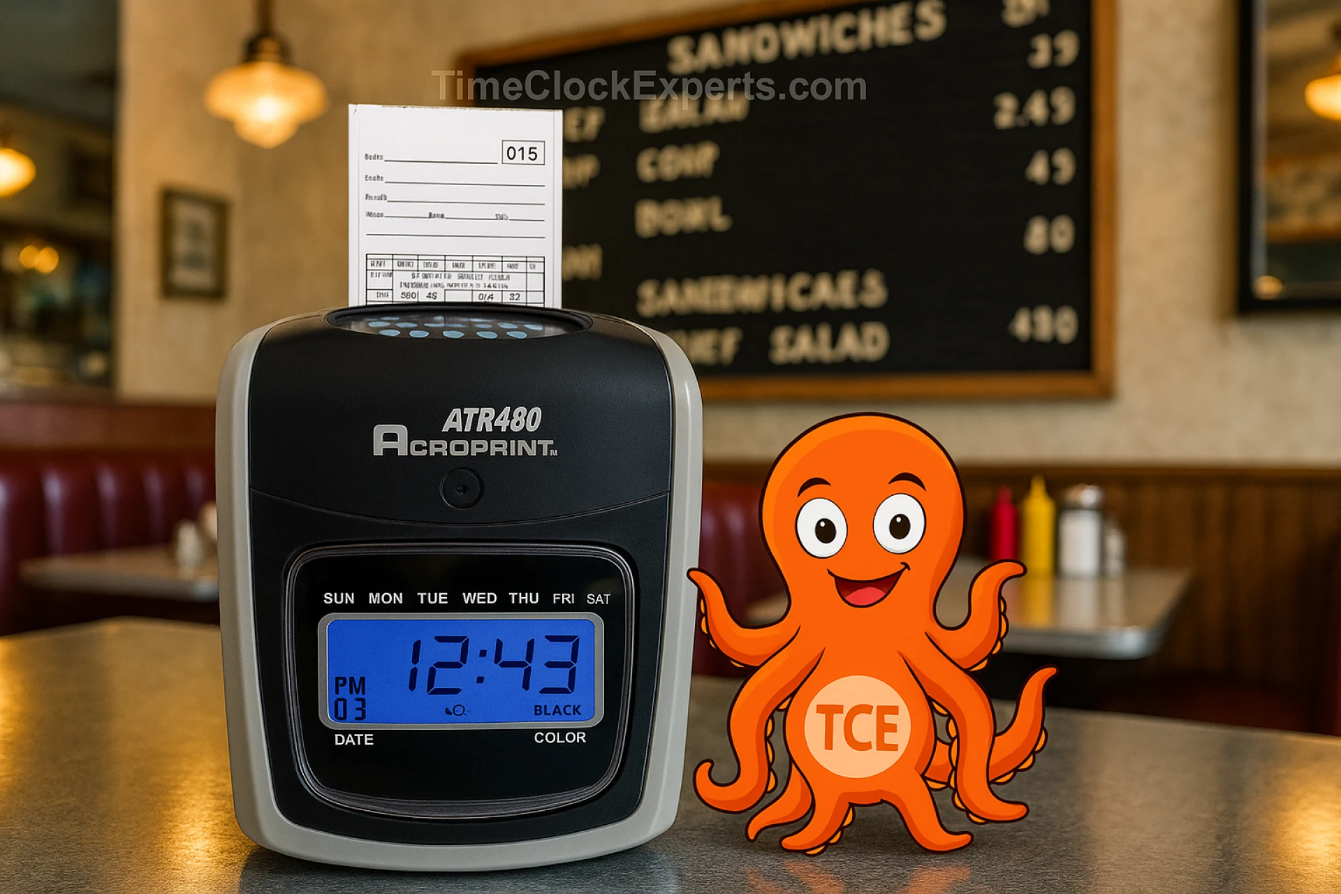 Punch Clock Calculators & Cloud Based Time Clocks: XL1000E, ATR480 & Amano MJR Plus Slash Payroll Chaos