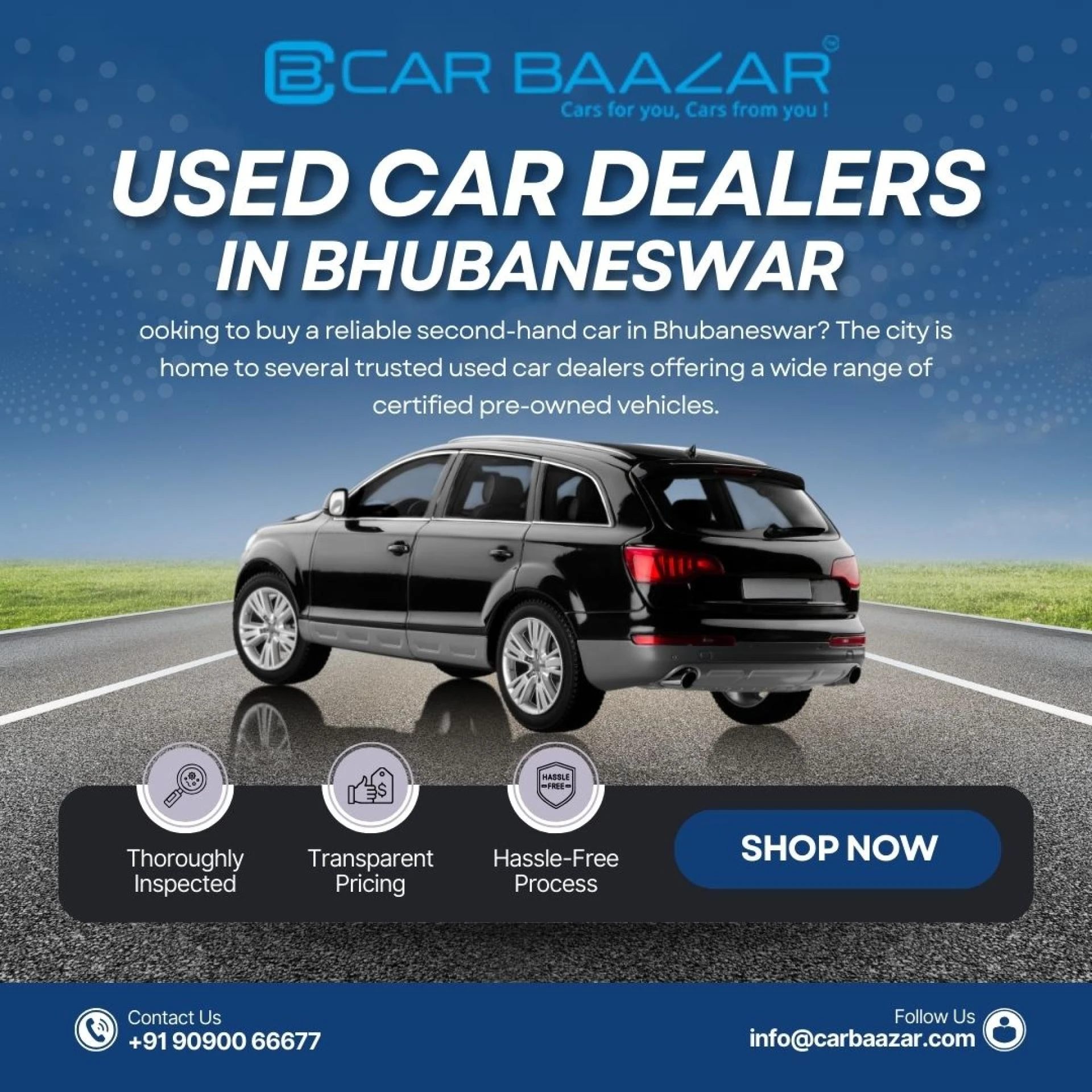 How Reliable Used Car Dealers in Bhubaneswar Simplify Buying Pre-Owned Vehicles