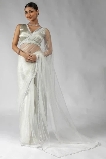 Explore the Elegance of White Saree and Shopping Sarees Online