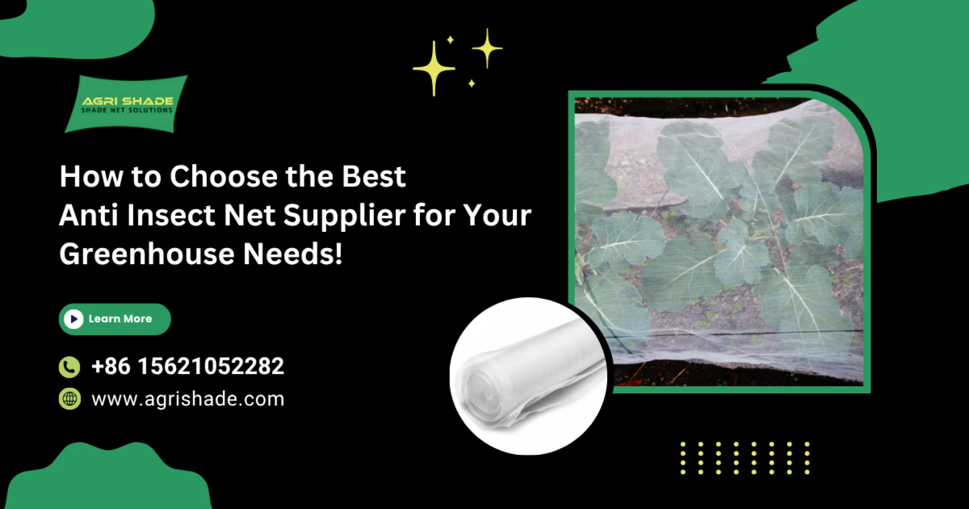 How to Choose the Best Anti Insect Net Supplier for Your Greenhouse Needs!