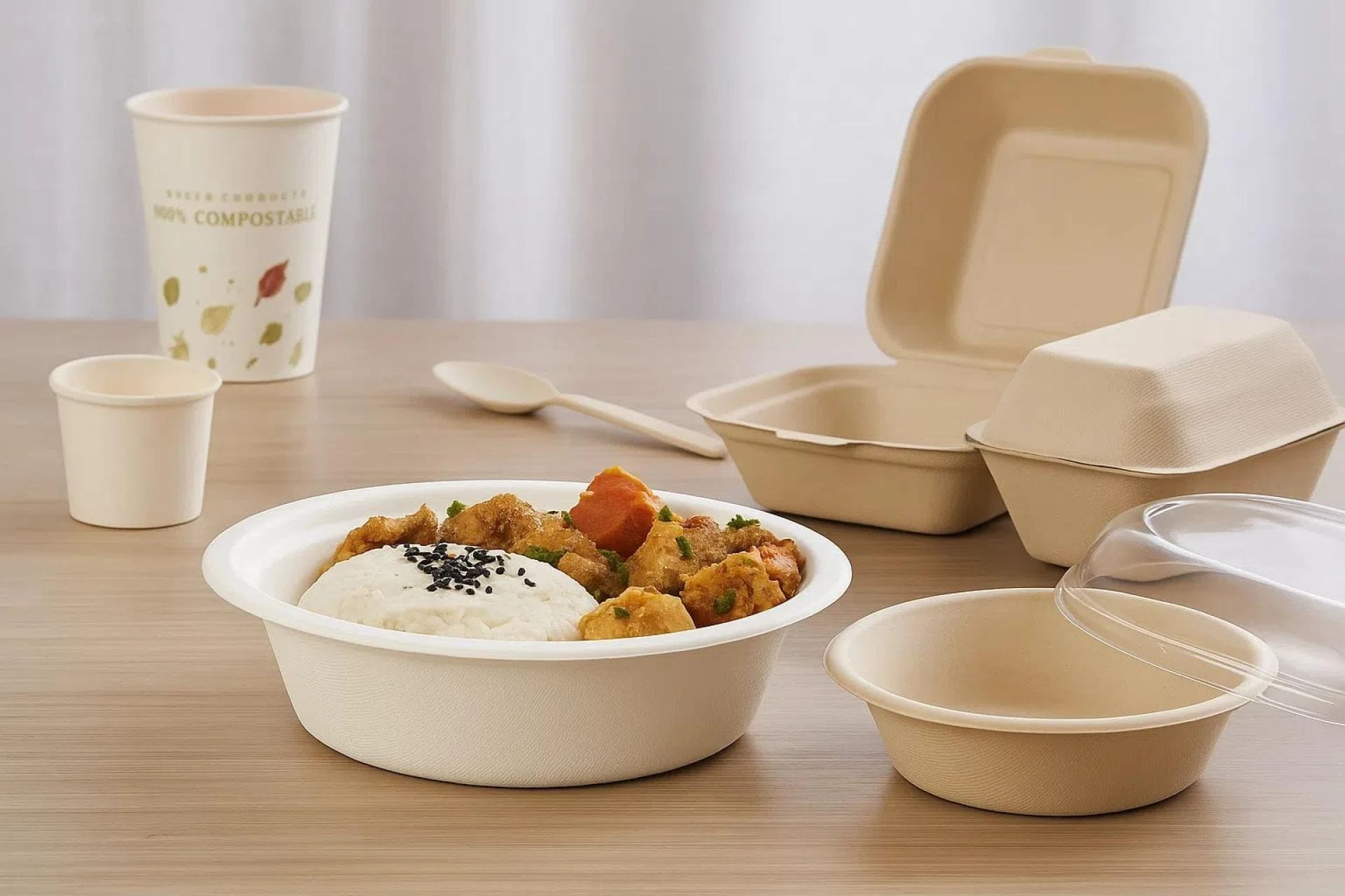 Bagasse Bowls: The Future of Sustainable Food Packaging