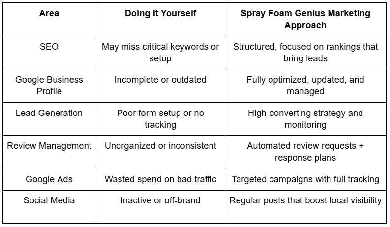 How Do You Build Online Authority in the Spray Foam Industry?
