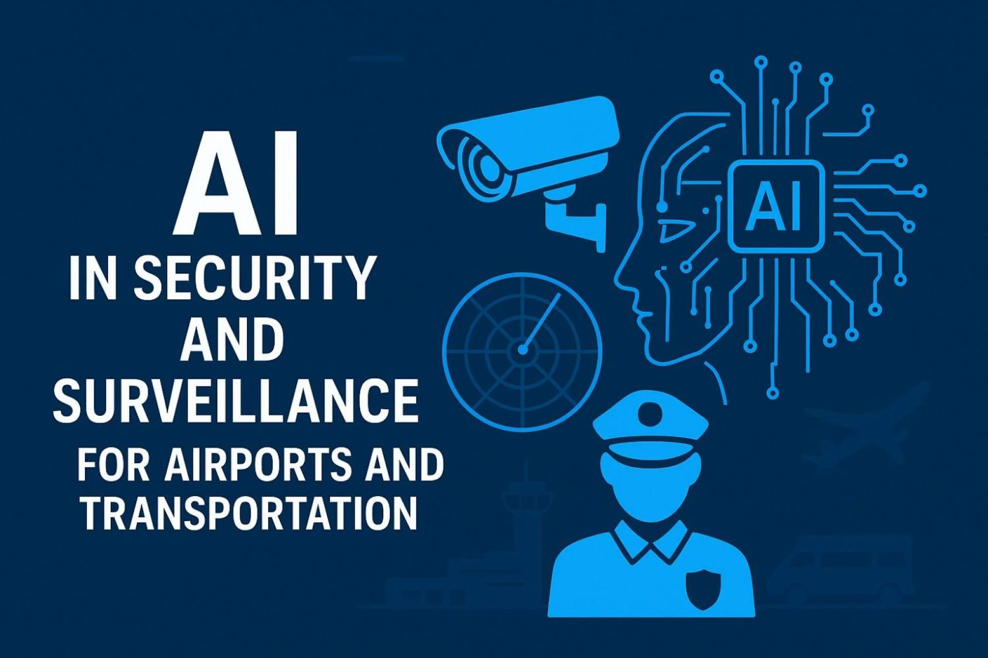 AI in Security and Surveillance for Airports and Transportation