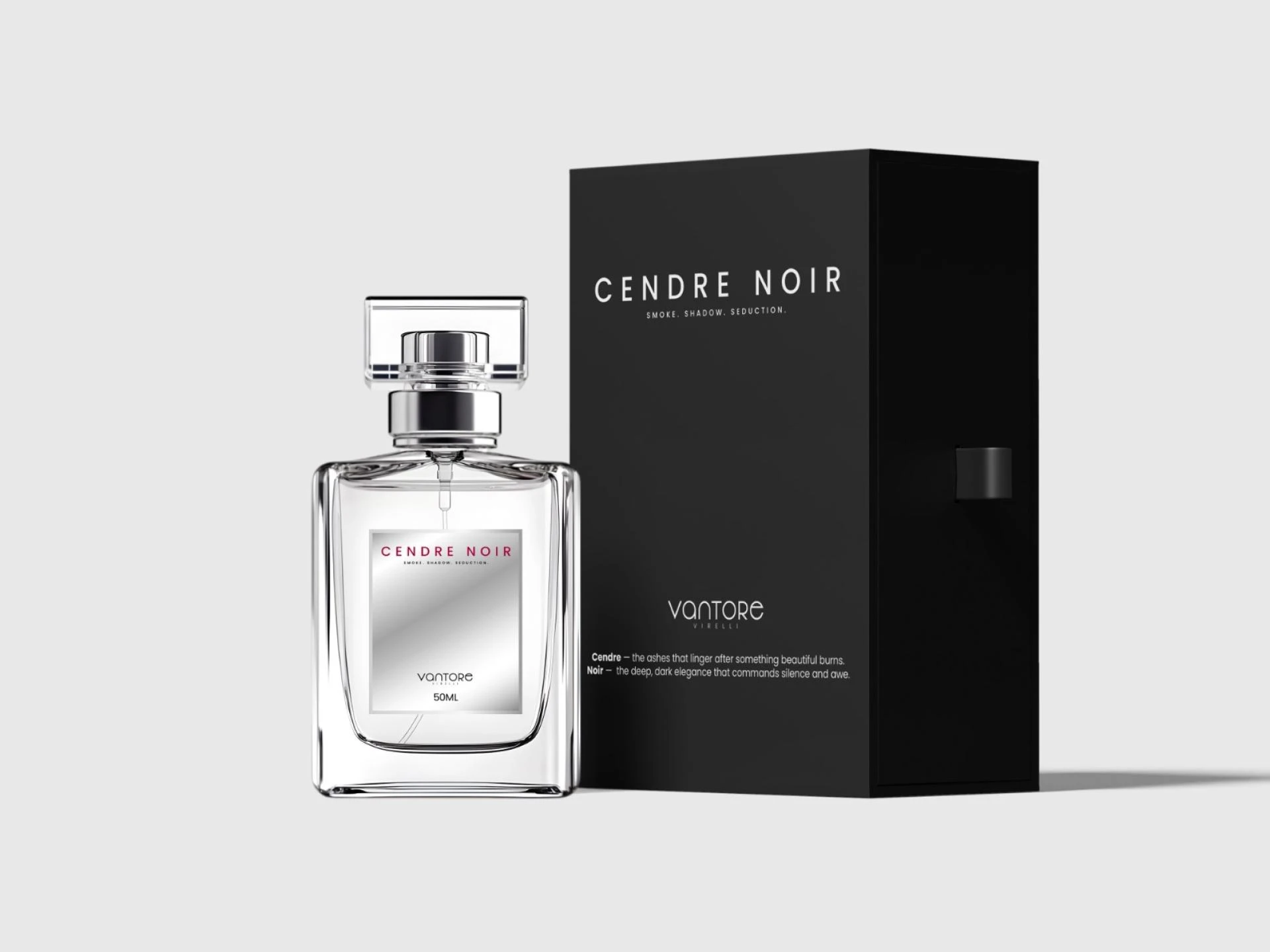 Cendre Noir: The Pinnacle of Masculine Elegance by Vantore Virelli