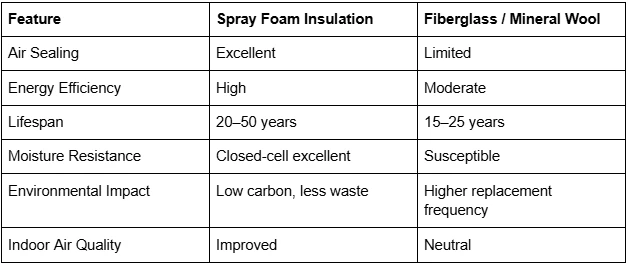 The Environmental Benefits of Spray Foam Insulation Services in Malvern, AR