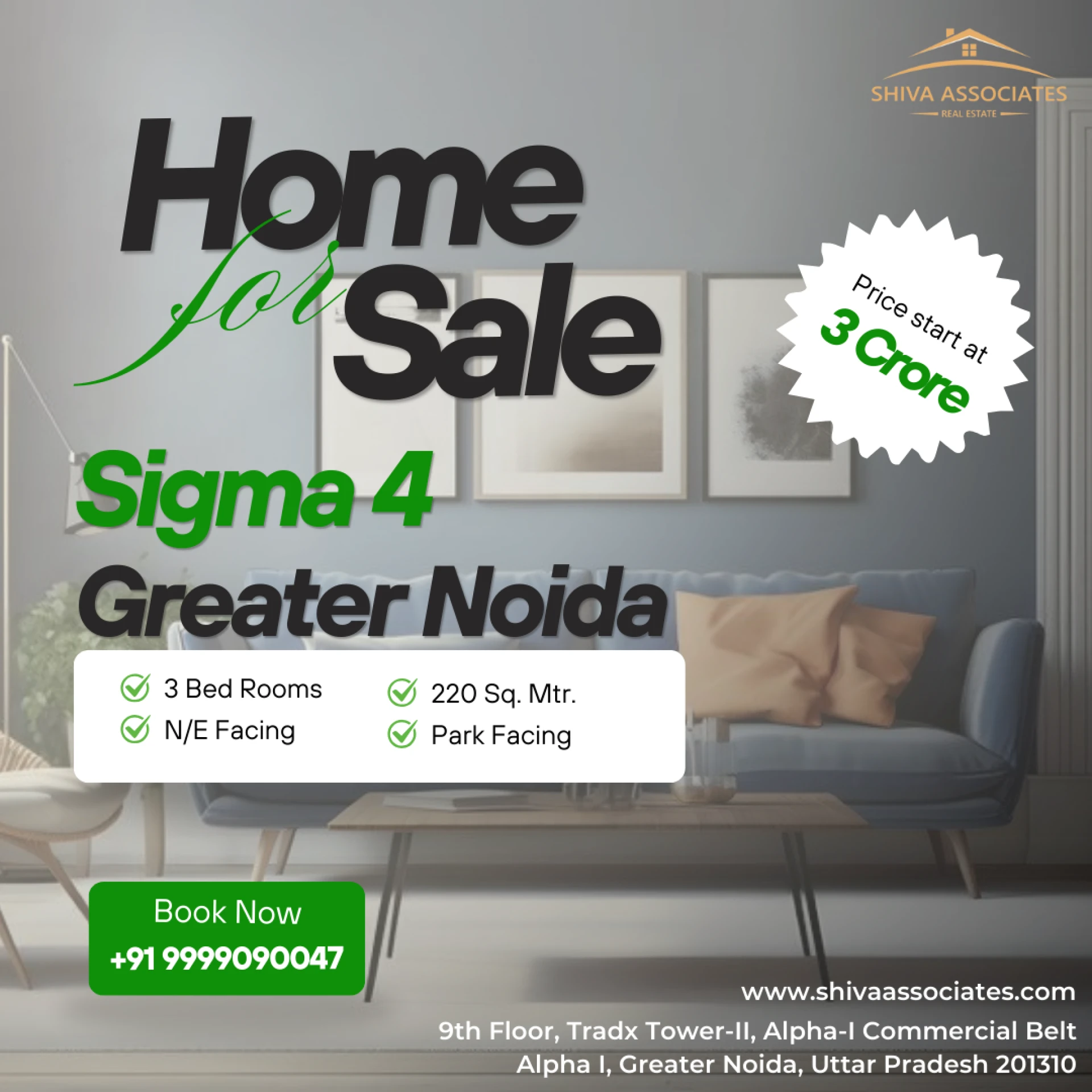 Your Dream Home in Sigma 4, Greater Noida.