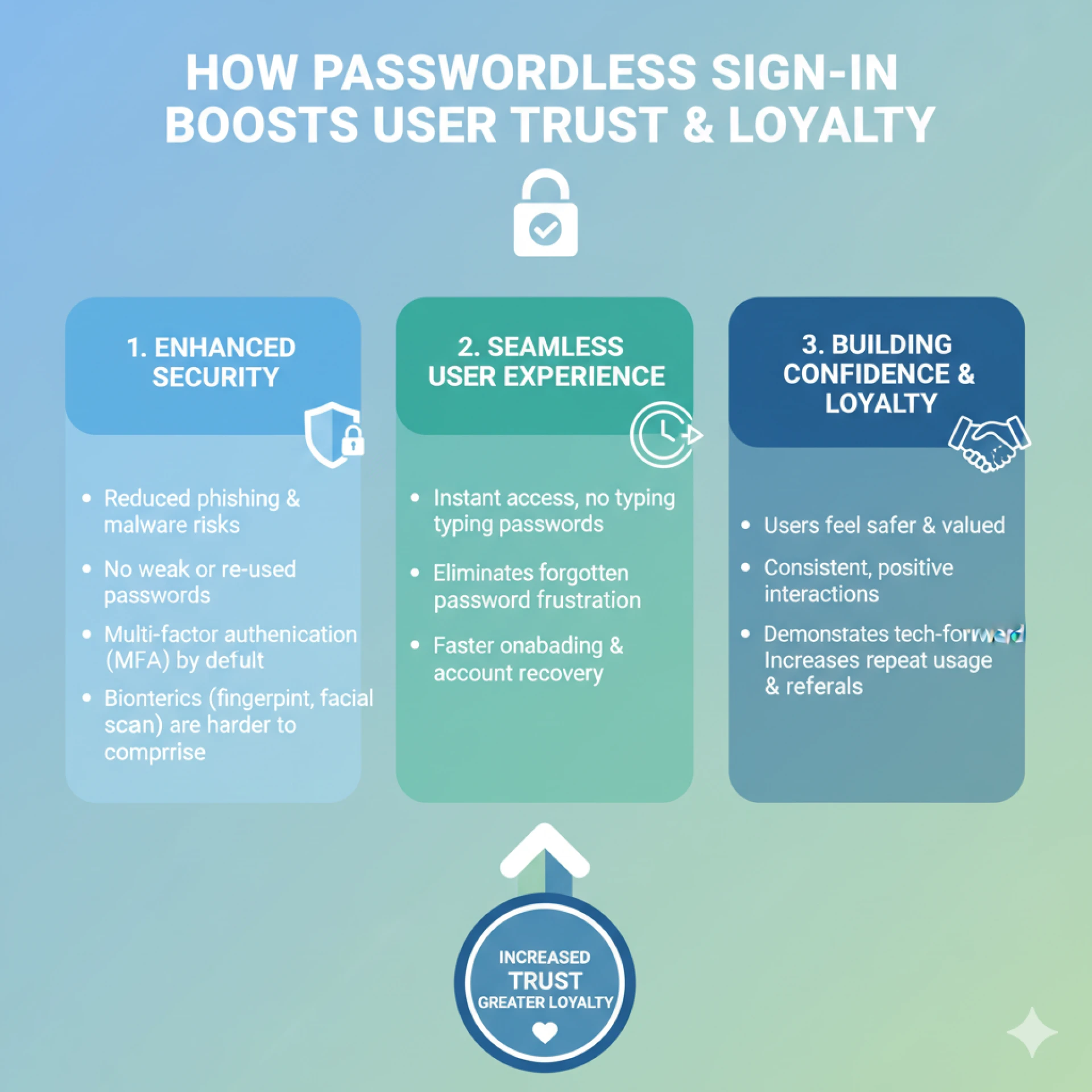 How Passwordless Sign-In Improves User Trust and Loyalty