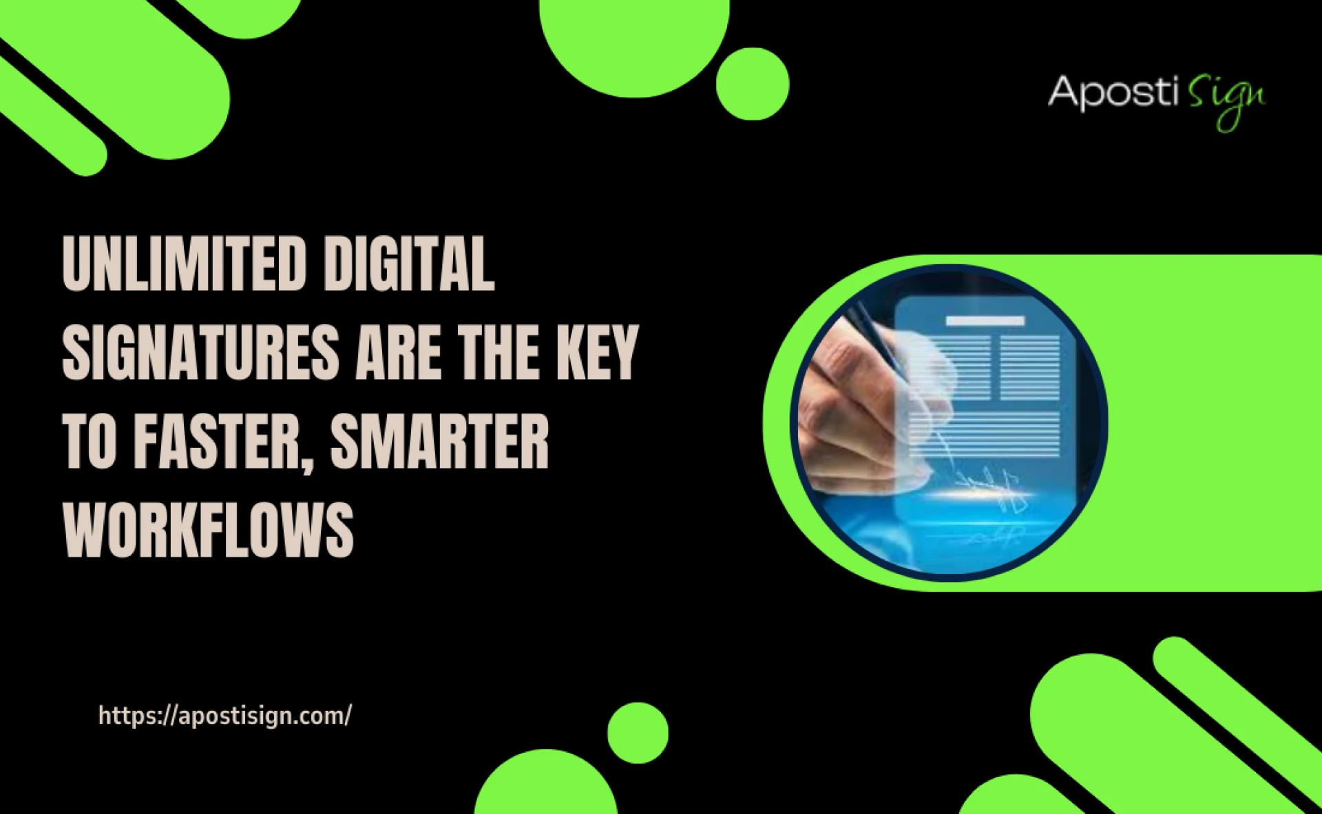 Unlimited digital signatures are the key to faster, smarter workflows 