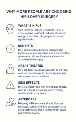 Safe Anti-Aging in Lucknow: Why More People Are Choosing HIFU Over Surgery