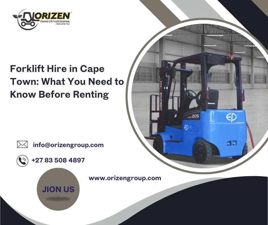 Forklift Hire in Cape Town: What You Need to Know Before Renting