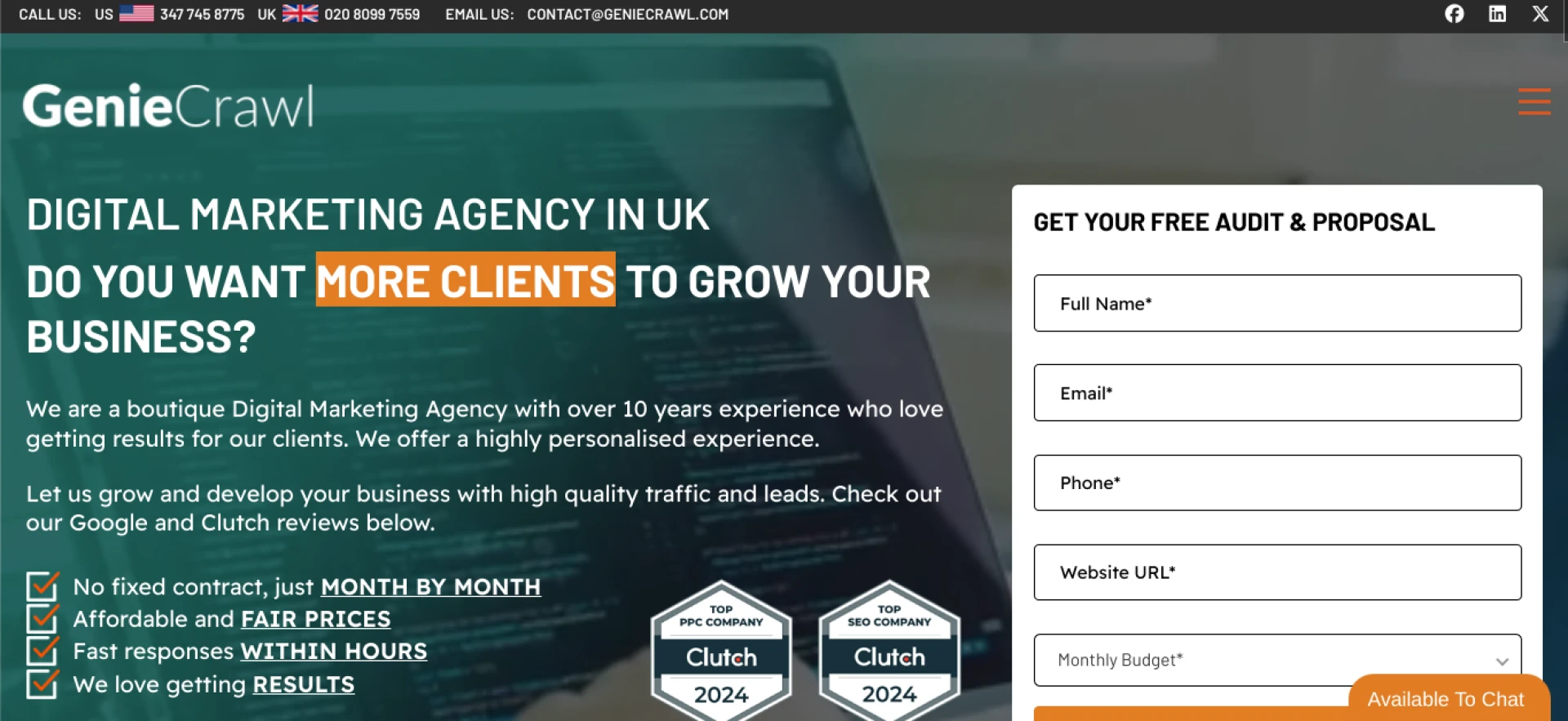 Digital Marketing Company UK