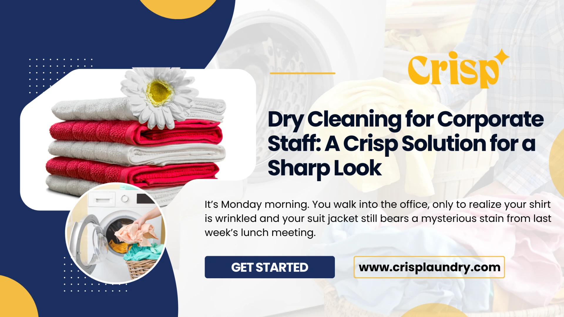 Dry Cleaning for Corporate Staff: A Crisp Solution for a Sharp Look